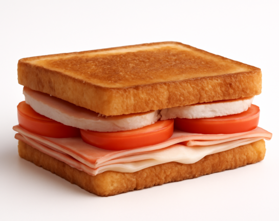ATLETICO | lomo adobado,queso,tomate natural
