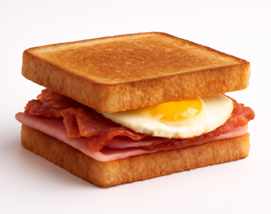 INGLES | york,bacon y huevo