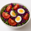 ENSALADA MIXTA | lechuga,tomate,huevo cocido y lombarda