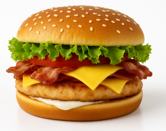ESPECIAL DE POLLO | york, queso, bacon