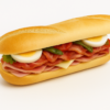 PIPO | york, queso, bacon, pimientos verdes y huevo revuelto