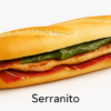 SERRANITO | jamon serrano, york, bacon, huevo revuelto y salsa