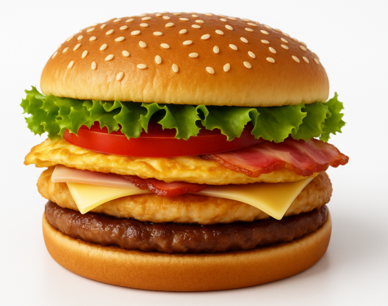 SUPER DE TERNERA | york, queso, bacon, huevo o tortilla
